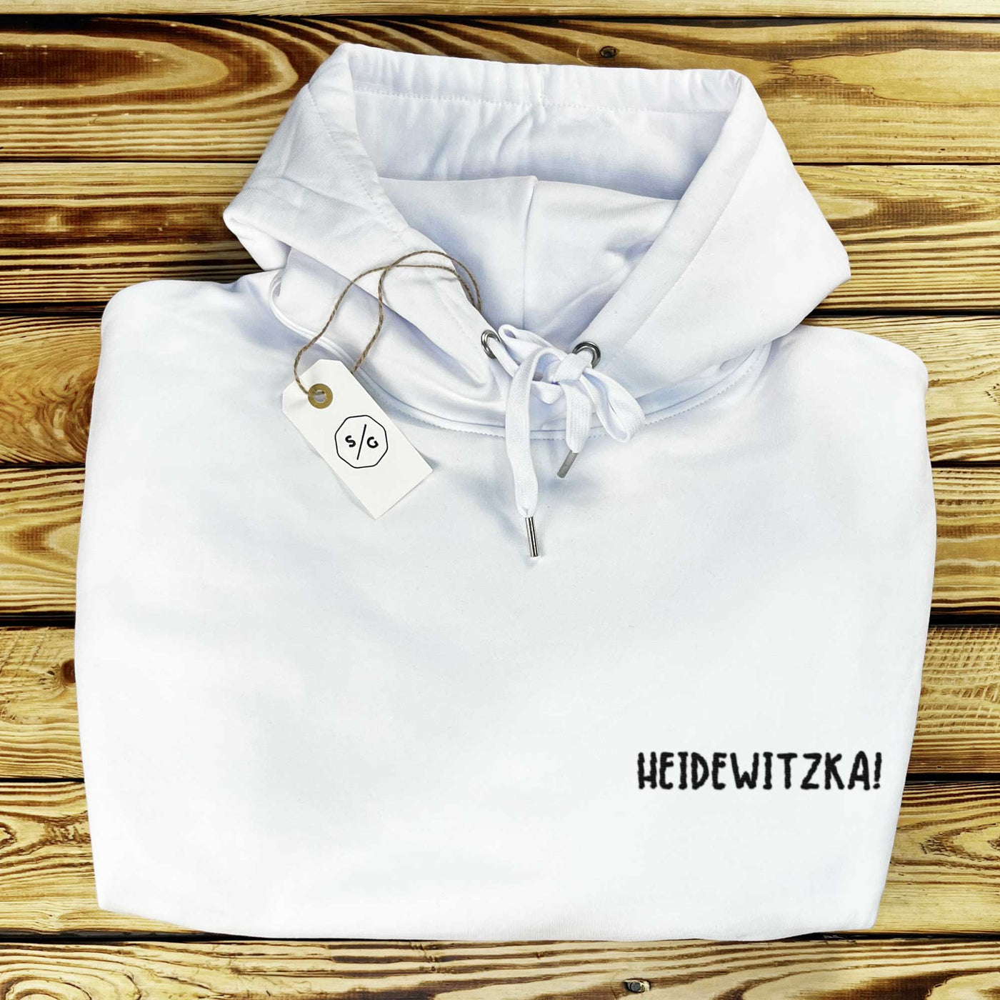 BESTICKTER HOODIE • HEIDEWITZKA