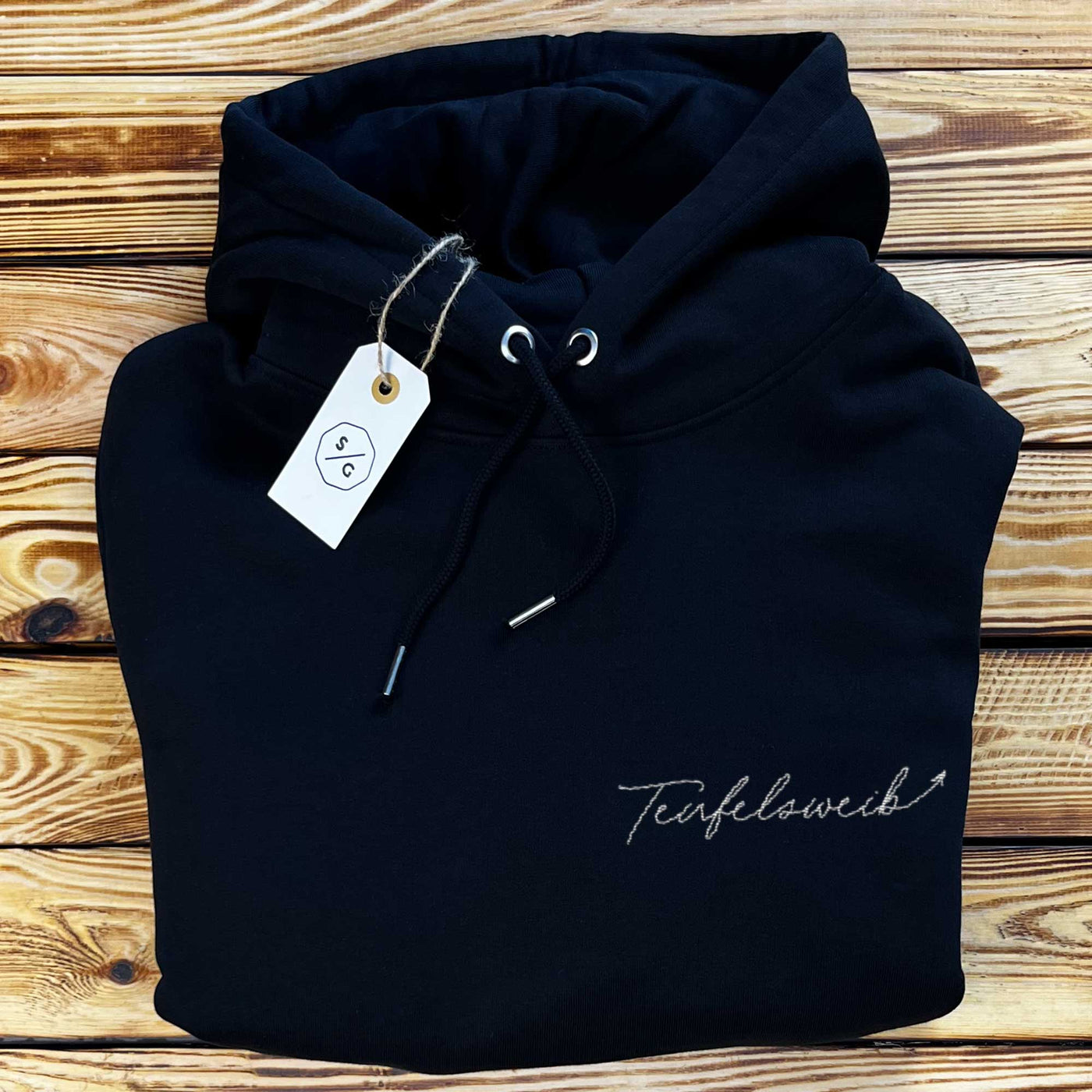 BESTICKTER HOODIE • TEUFELSWEIB