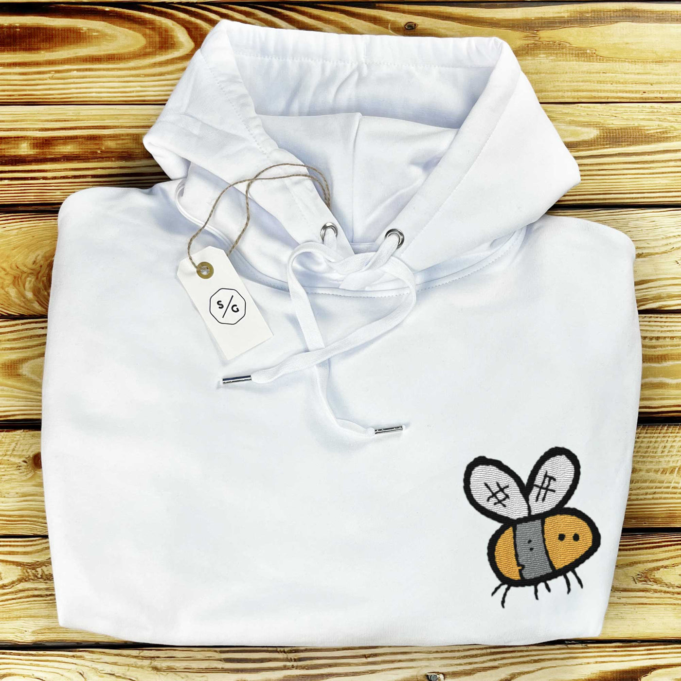 BESTICKTER HOODIE • BUMBLEBEE