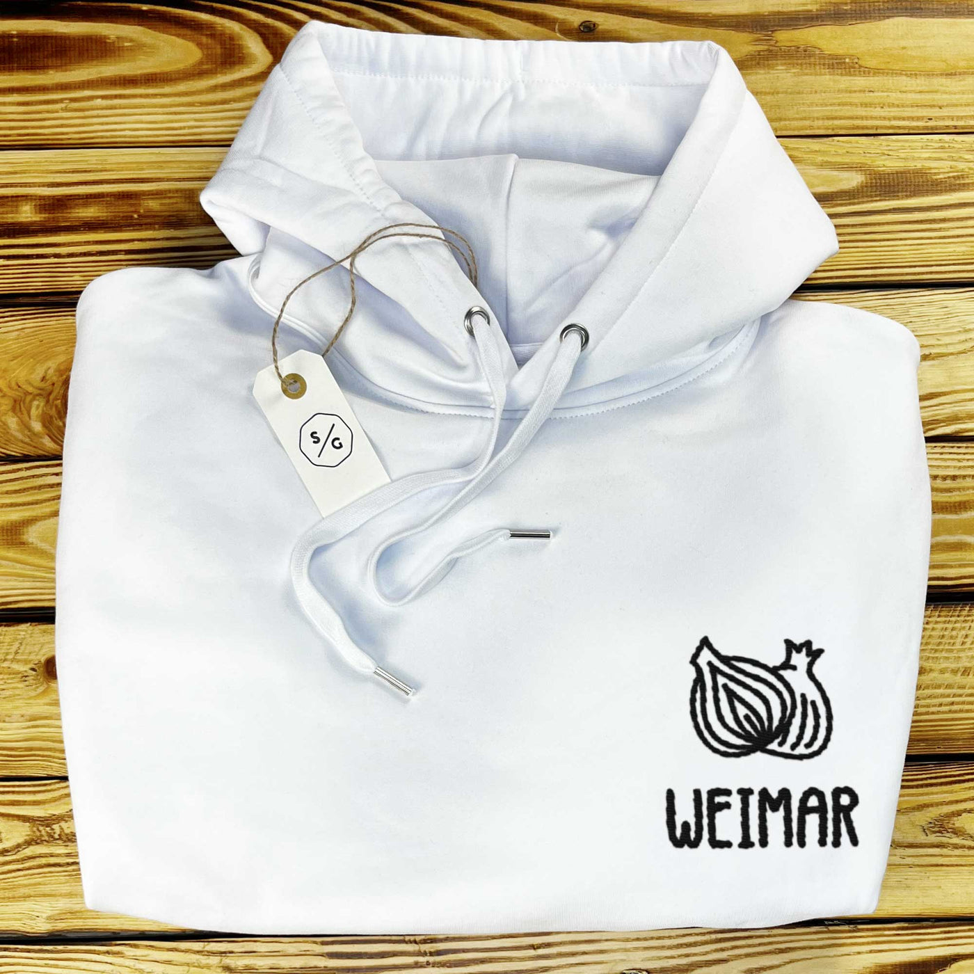 BESTICKTER HOODIE • WEIMAR