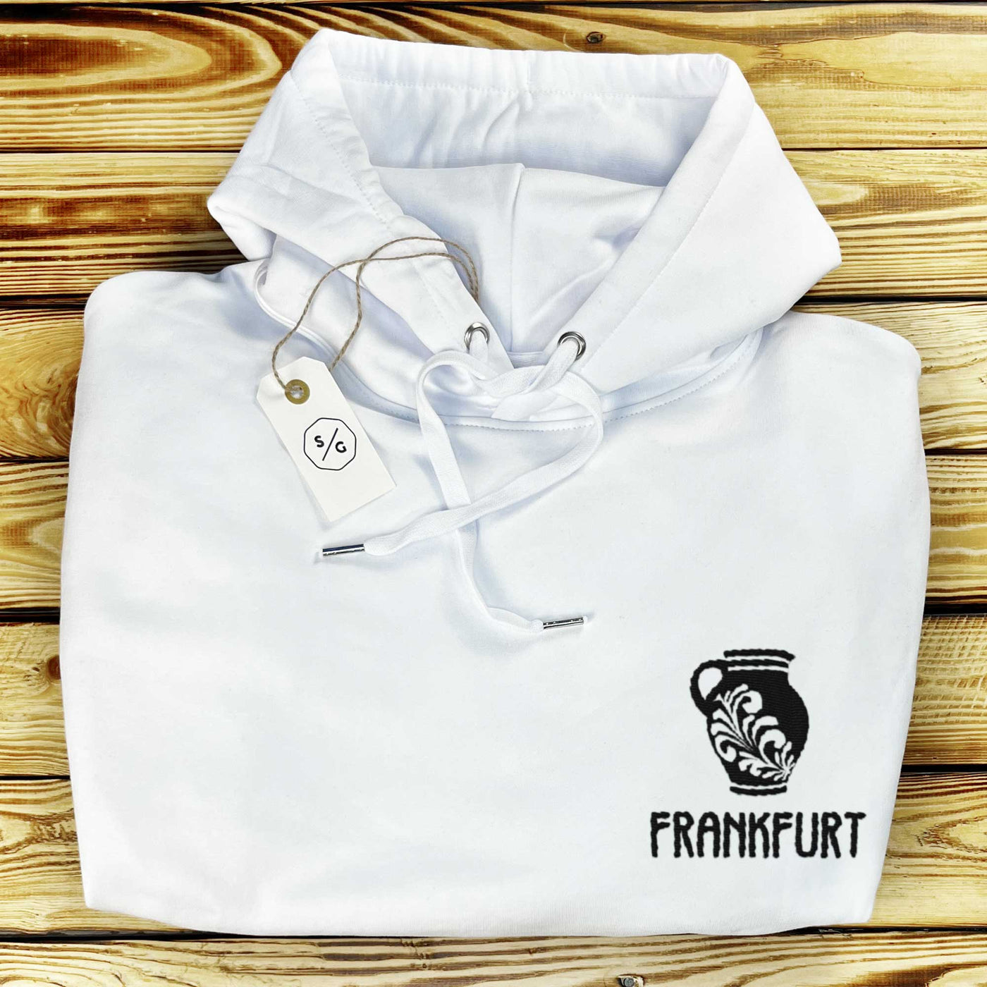 BESTICKTER HOODIE • FRANKFURT