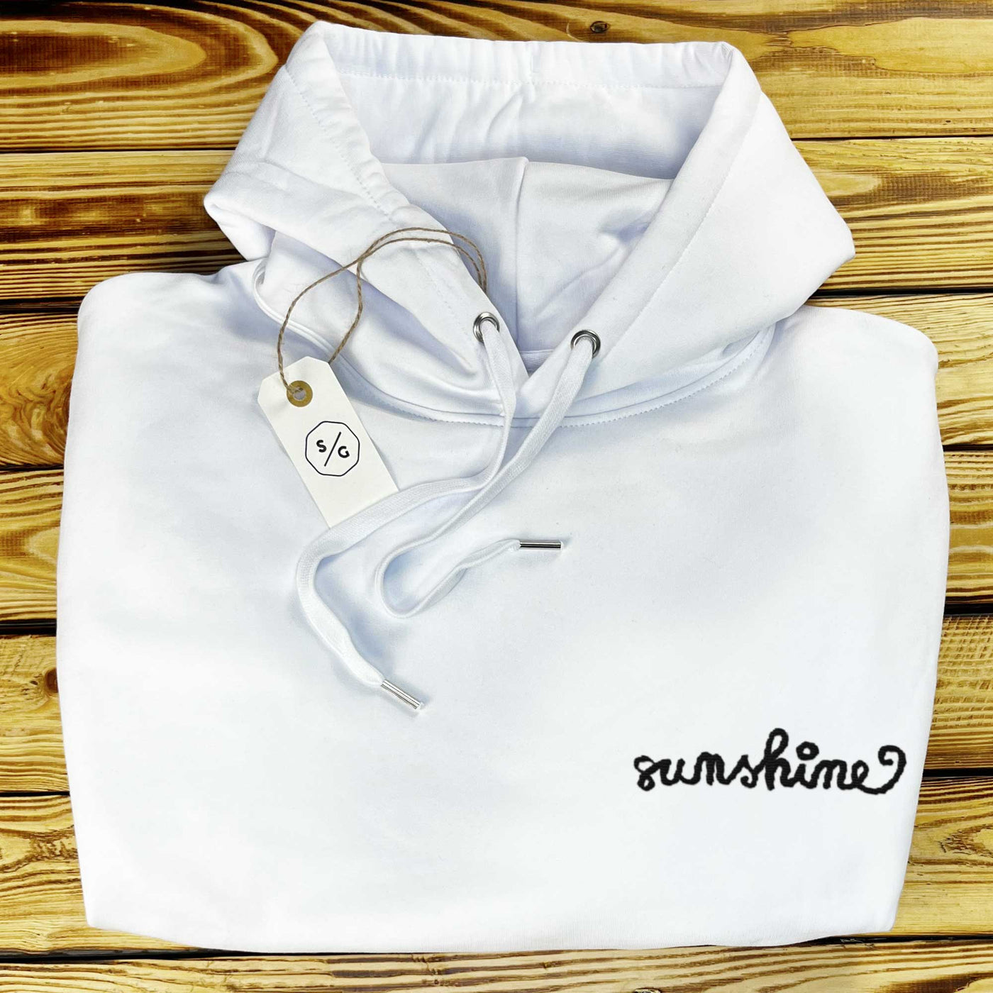 BESTICKTER HOODIE • SUNSHINE