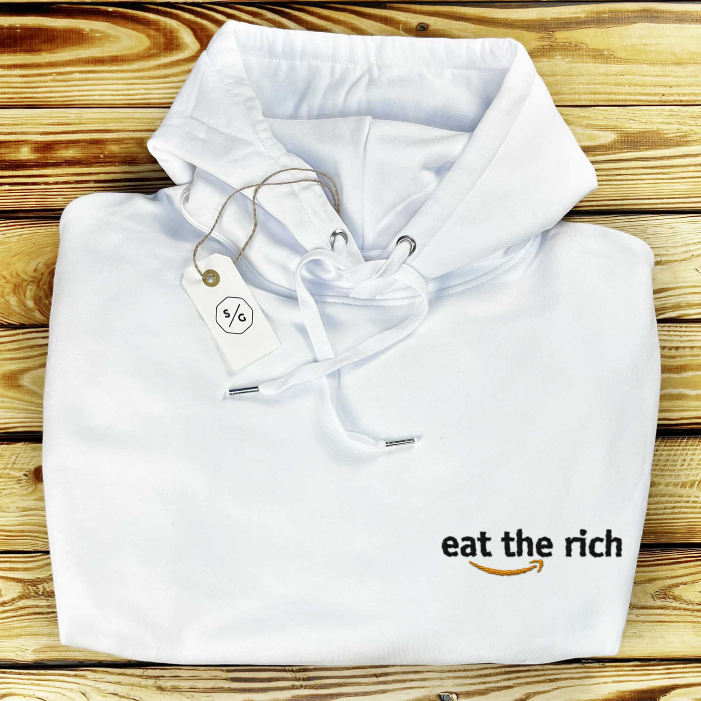 BESTICKTER HOODIE • EAT THE RICH