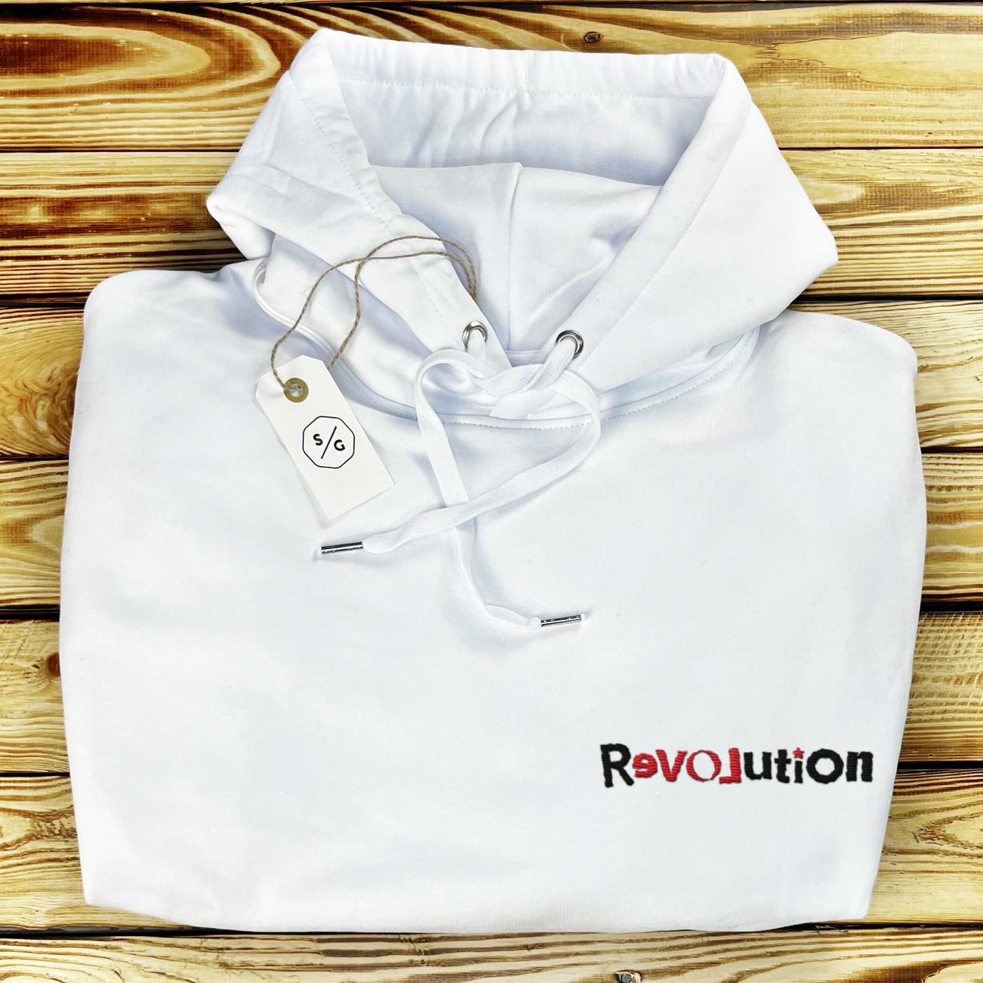 BESTICKTER HOODIE • REVOLUTION