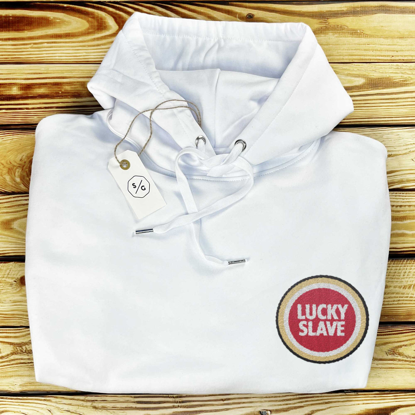 BESTICKTER HOODIE • LUCKY SLAVE