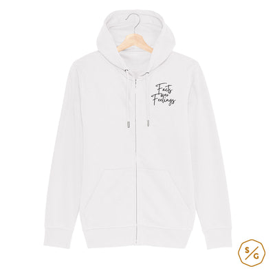 BESTICKTER ZIPPER HOODIE • FACTS OVER FEELINGS