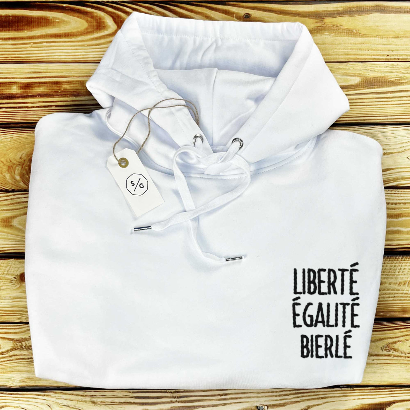 HOODIE OVERSIZED • LIBERTÉ ÉGALITÉ BIERLÉ