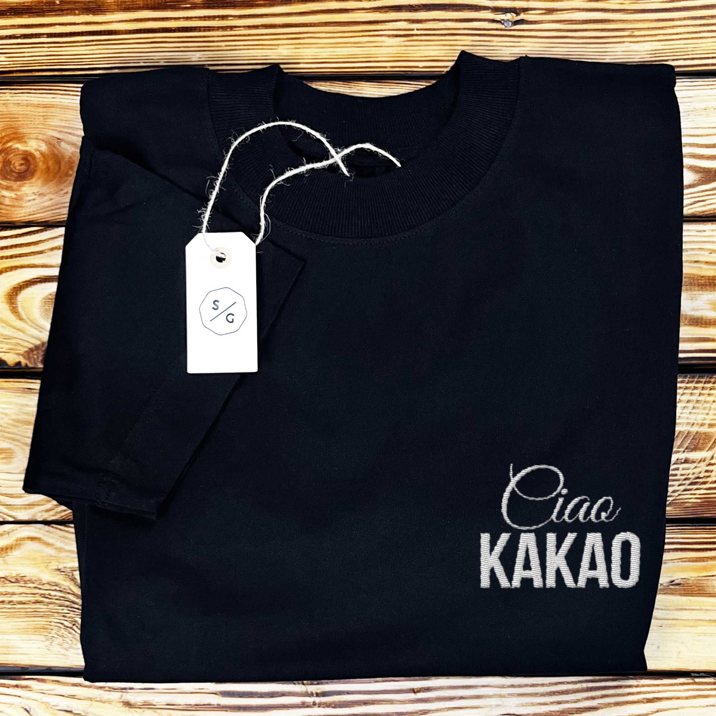 BESTICKTES SHIRT OVERSIZED • CIAO KAKAO