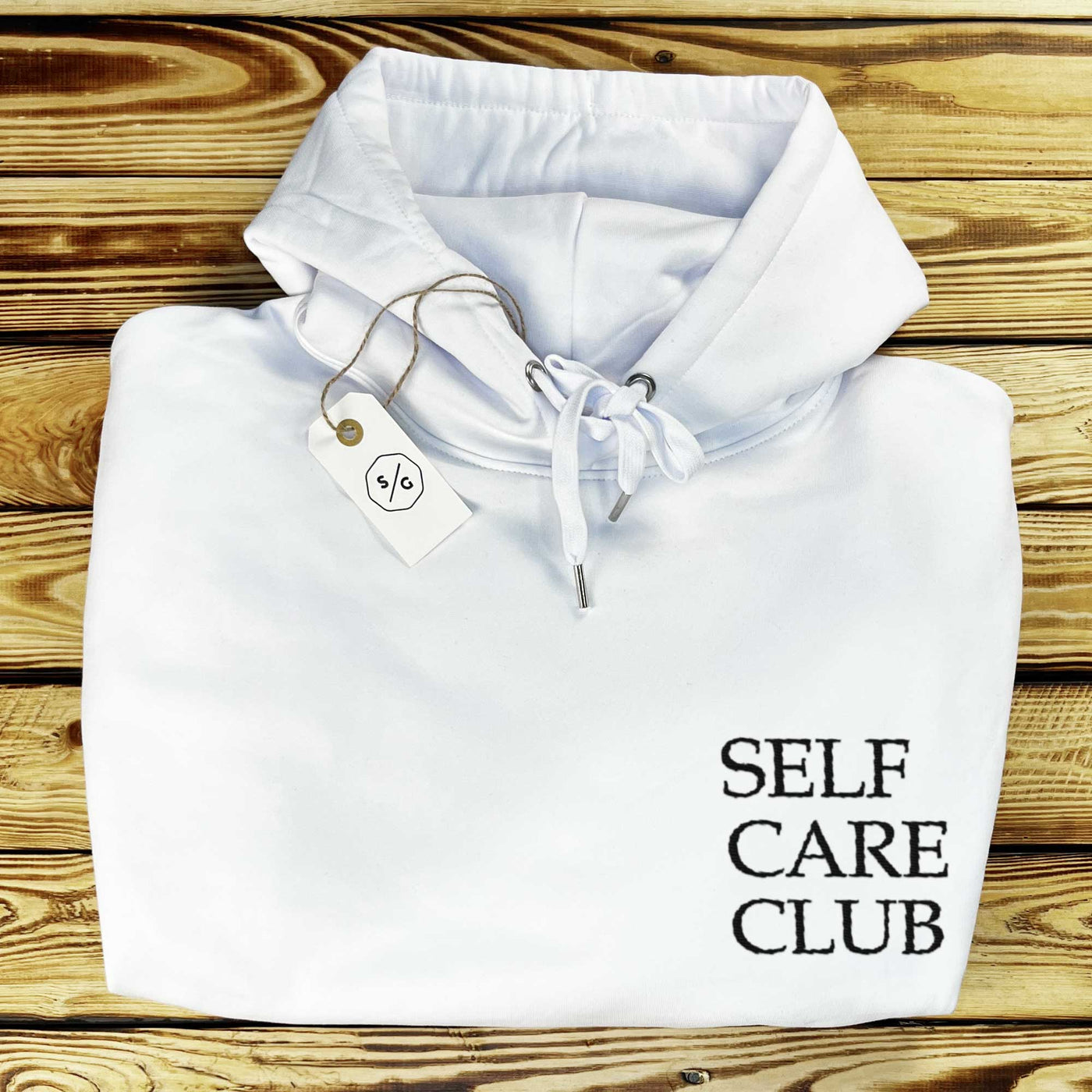 BESTICKTER HOODIE • SELF CARE CLUB