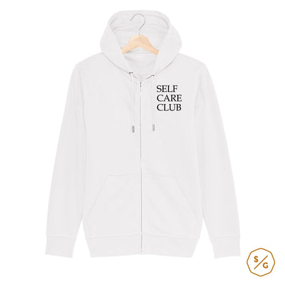 BESTICKTER ZIPPER HOODIE • SELF CARE CLUB