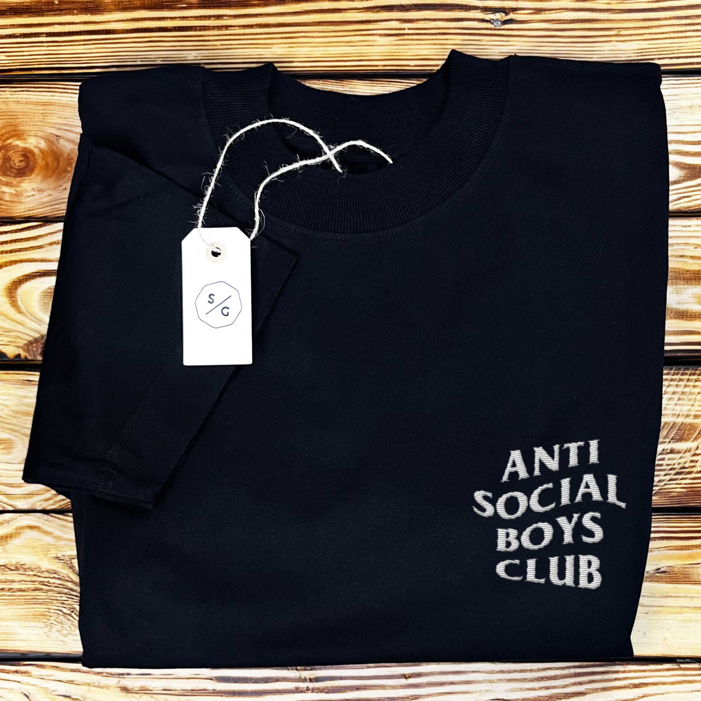 BESTICKTES SHIRT OVERSIZED • ANTI SOCIAL BOYS CLUB