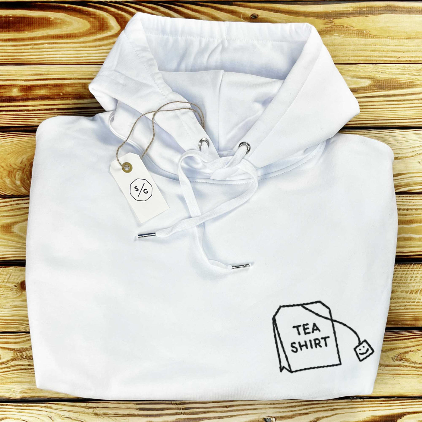 BESTICKTER HOODIE OVERSIZED • TEA SHIRT