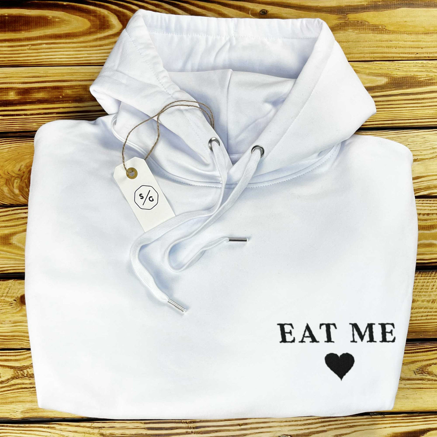 BESTICKTER HOODIE OVERSIZED • EAT ME