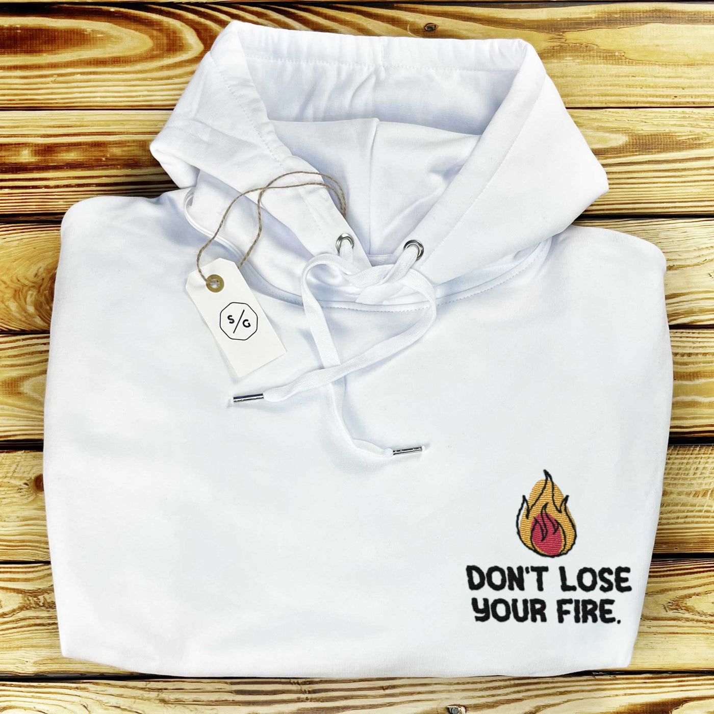 HOODIE OVERSIZED • DON'T LOSE YOUR FIRE.