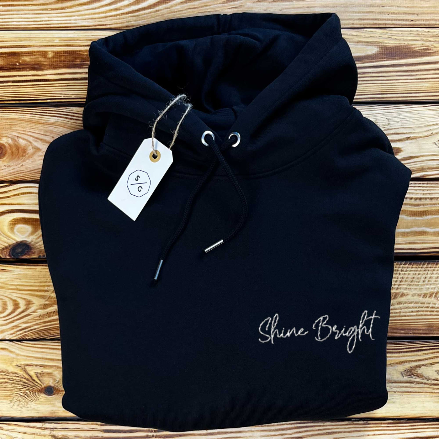 BESTICKTER HOODIE OVERSIZED • SHINE BRIGHT