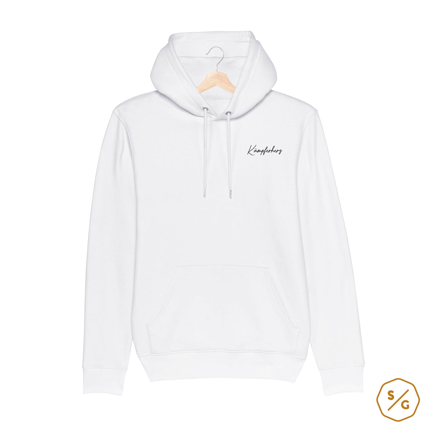 BESTICKTER HOODIE • KÄMPFERHERZ