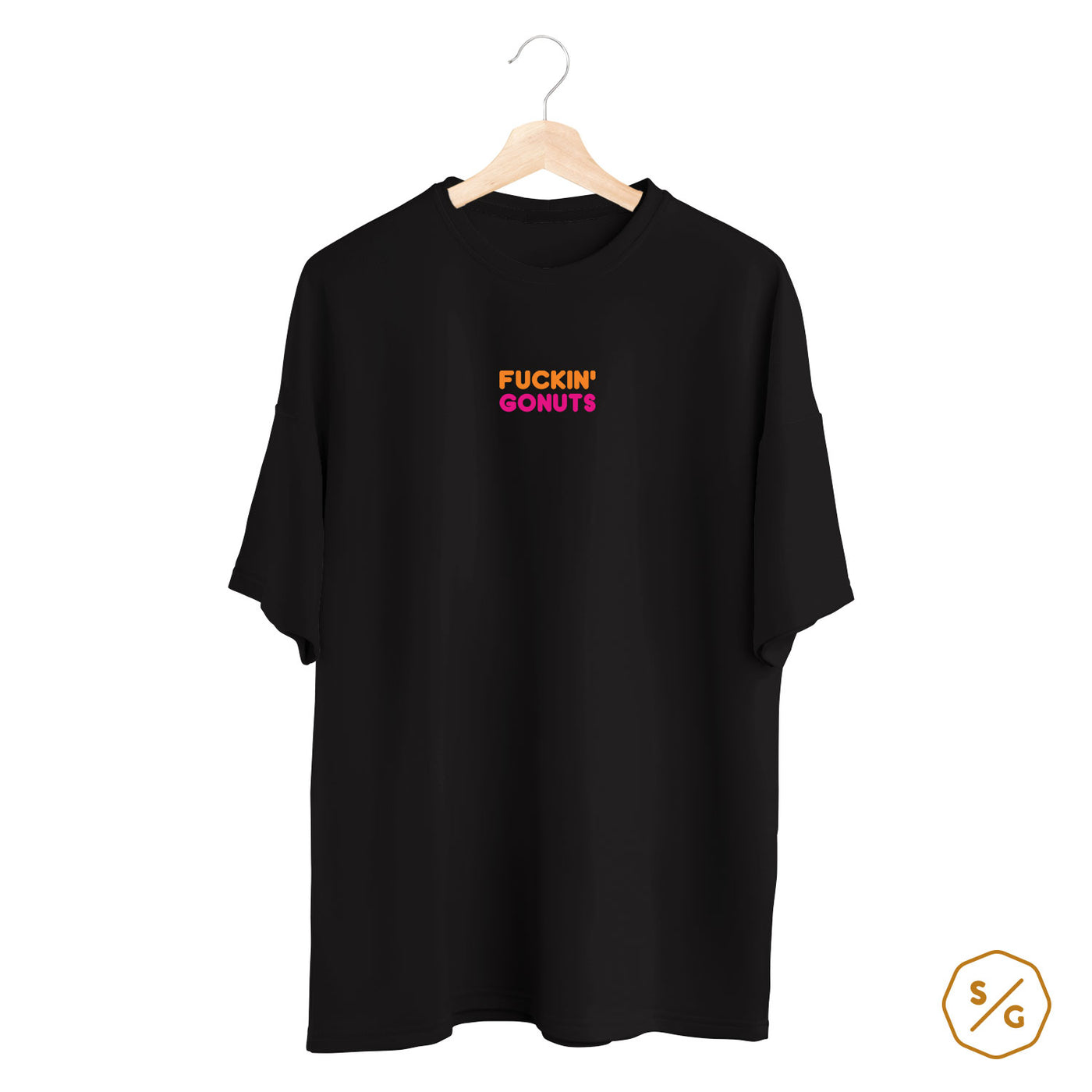 BESTICKTES SHIRT OVERSIZED • FUCKIN' GONUTS