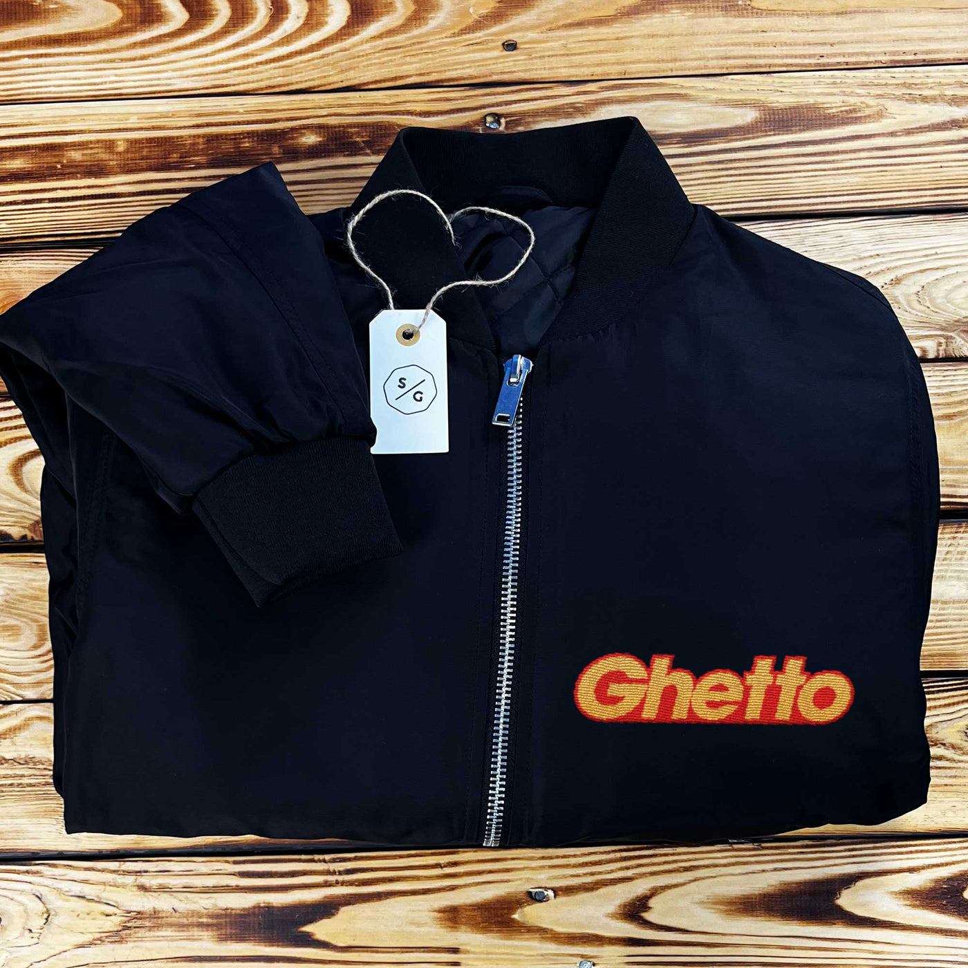 BESTICKTE BOMBERJACKE • GHETTO