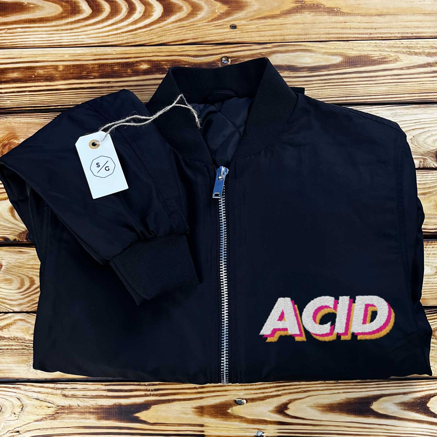 BESTICKTE BOMBERJACKE • ACID