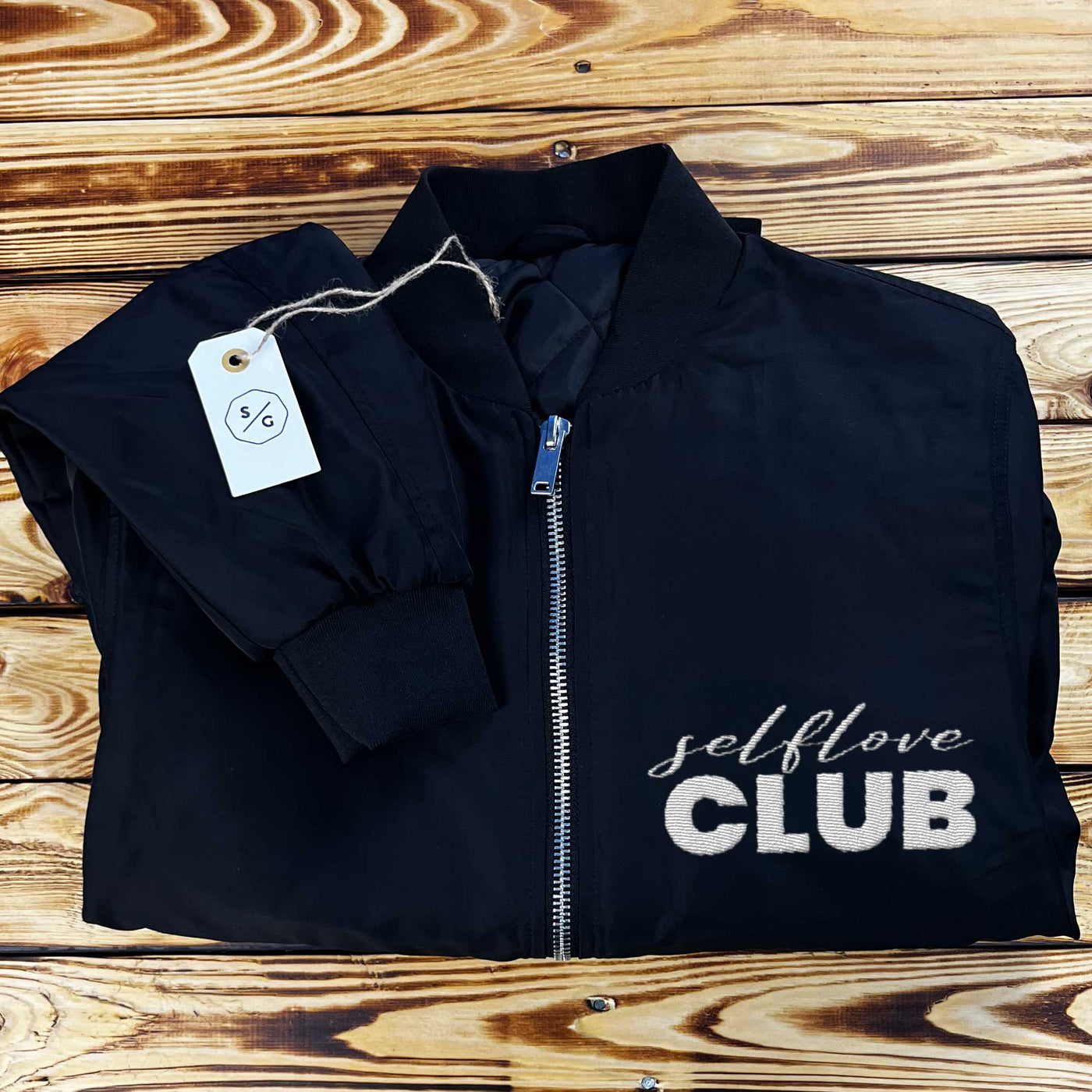 BESTICKTE BOMBERJACKE • SELFLOVE CLUB