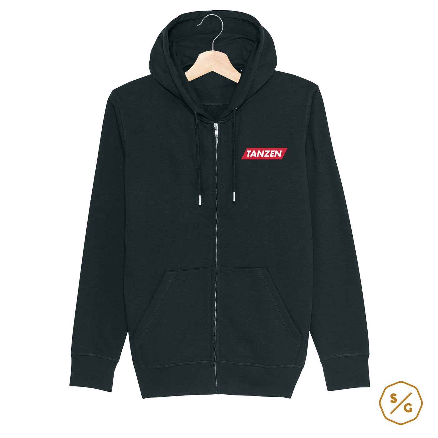 BESTICKTER ZIPPER HOODIE • TANZEN