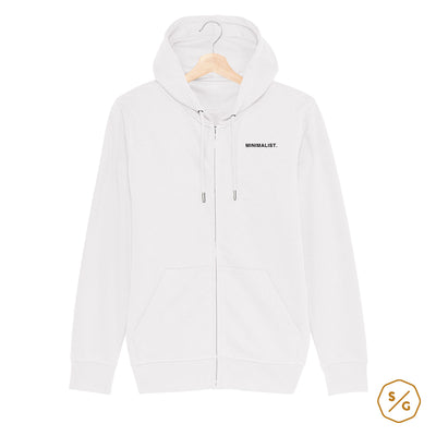 BESTICKTER ZIPPER HOODIE • MINIMALIST