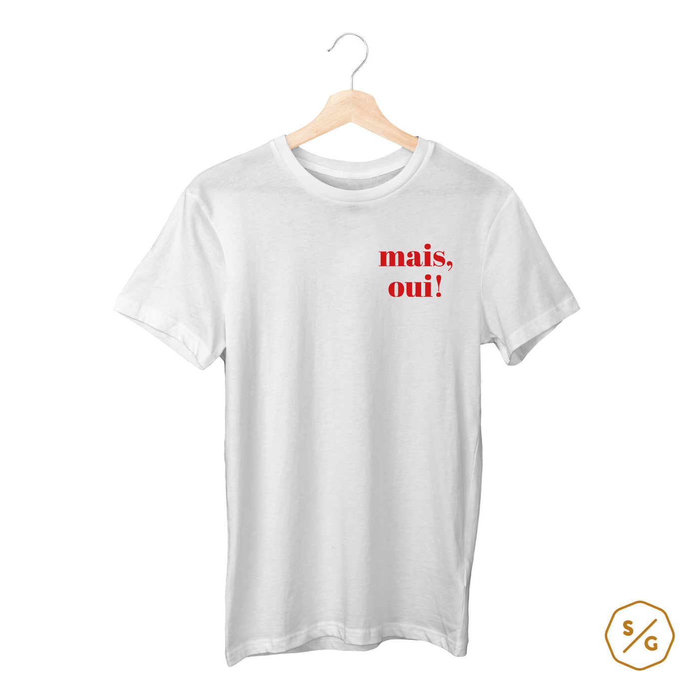 BESTICKTES SHIRT • MAIS, OUI!