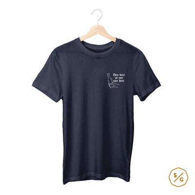 BESTICKTES SHIRT • TWO BEER