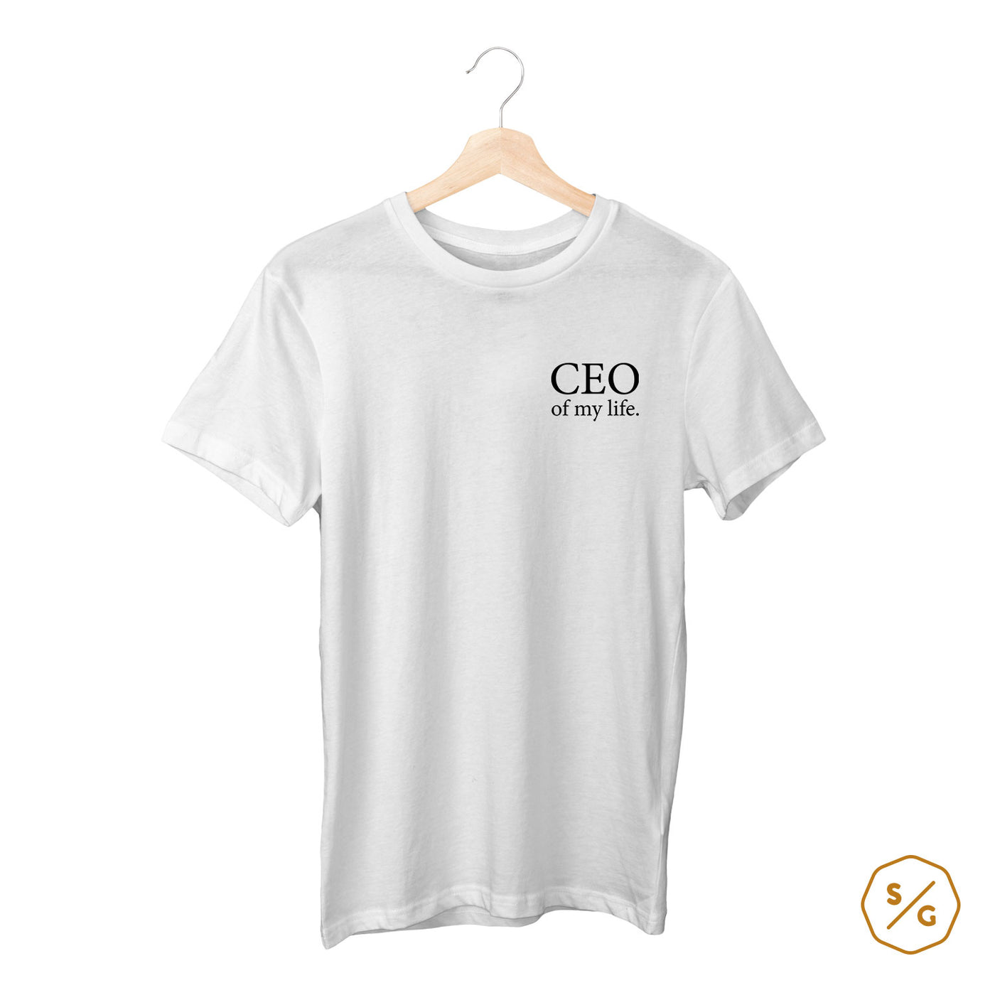 BESTICKTES SHIRT • CEO OF MY LIFE.