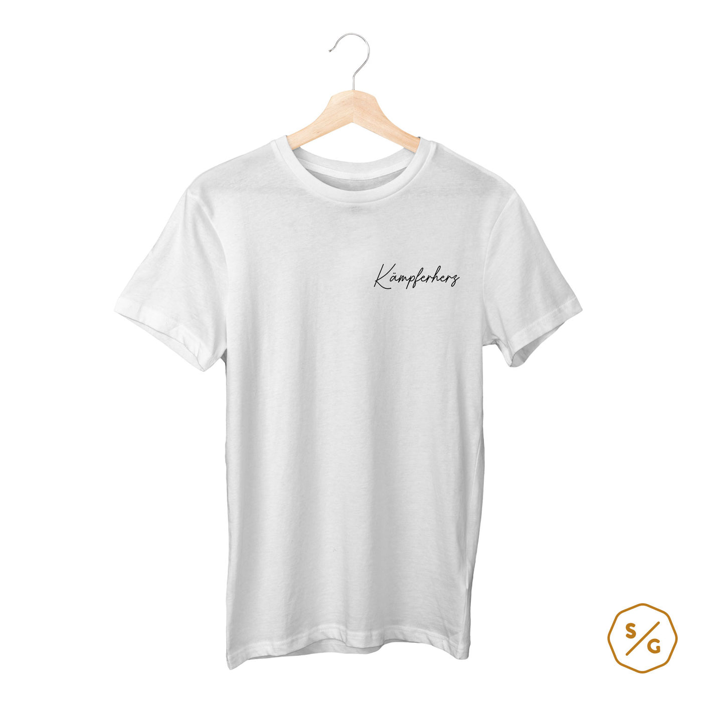 BESTICKTES SHIRT • KÄMPFERHERZ