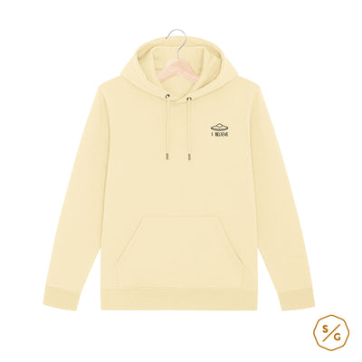 EMBROIDERED HOODIE • I BELIEVE