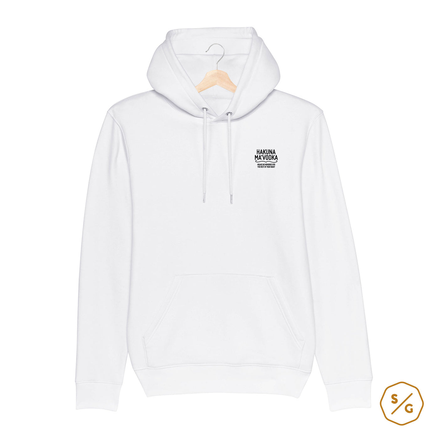 BESTICKTER HOODIE • HAKUNA MA'VODKA