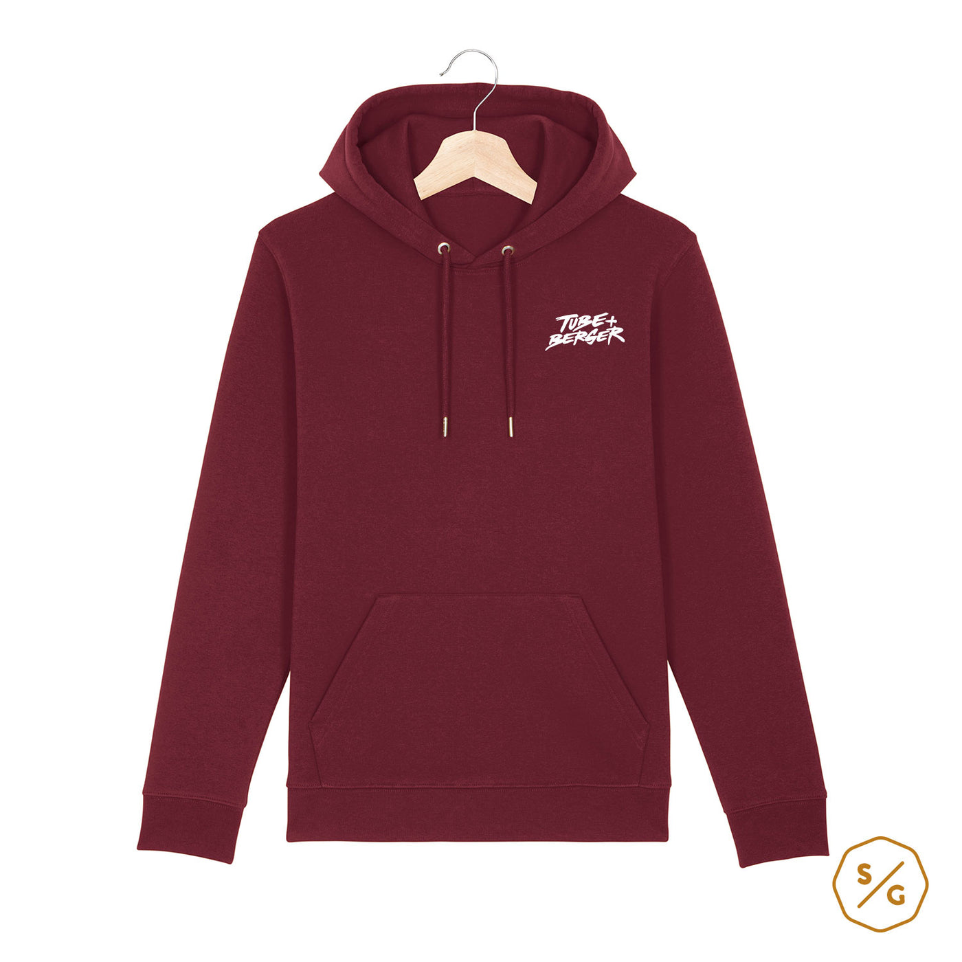 BESTICKTER HOODIE • LOGO TUBE & BERGER