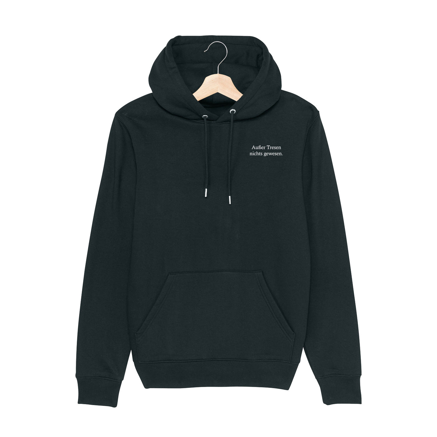 BESTICKTER HOODIE • AUßER TRESEN NICHTS GEWESEN.