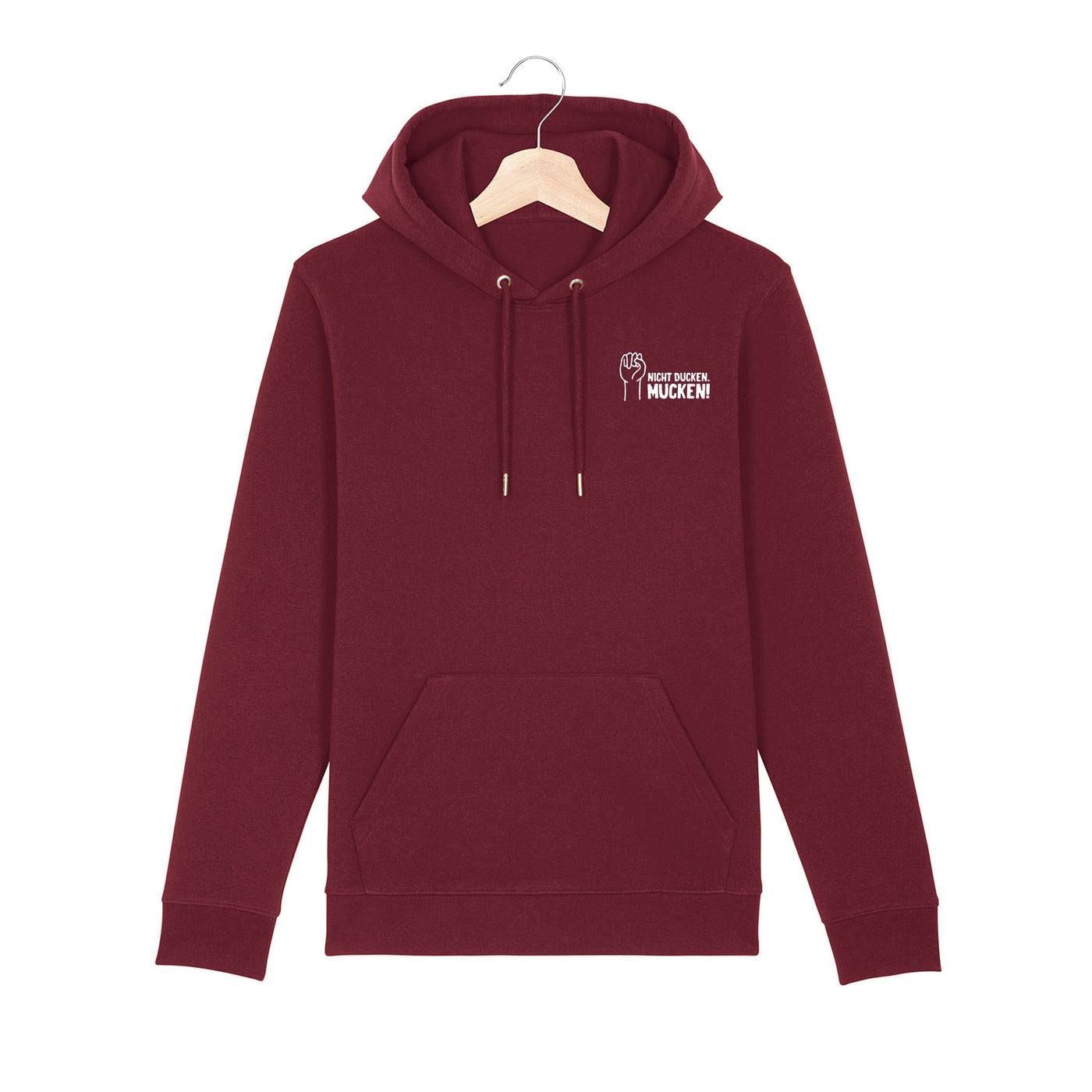 BESTICKTER HOODIE • NICHT DUCKEN MUCKEN!