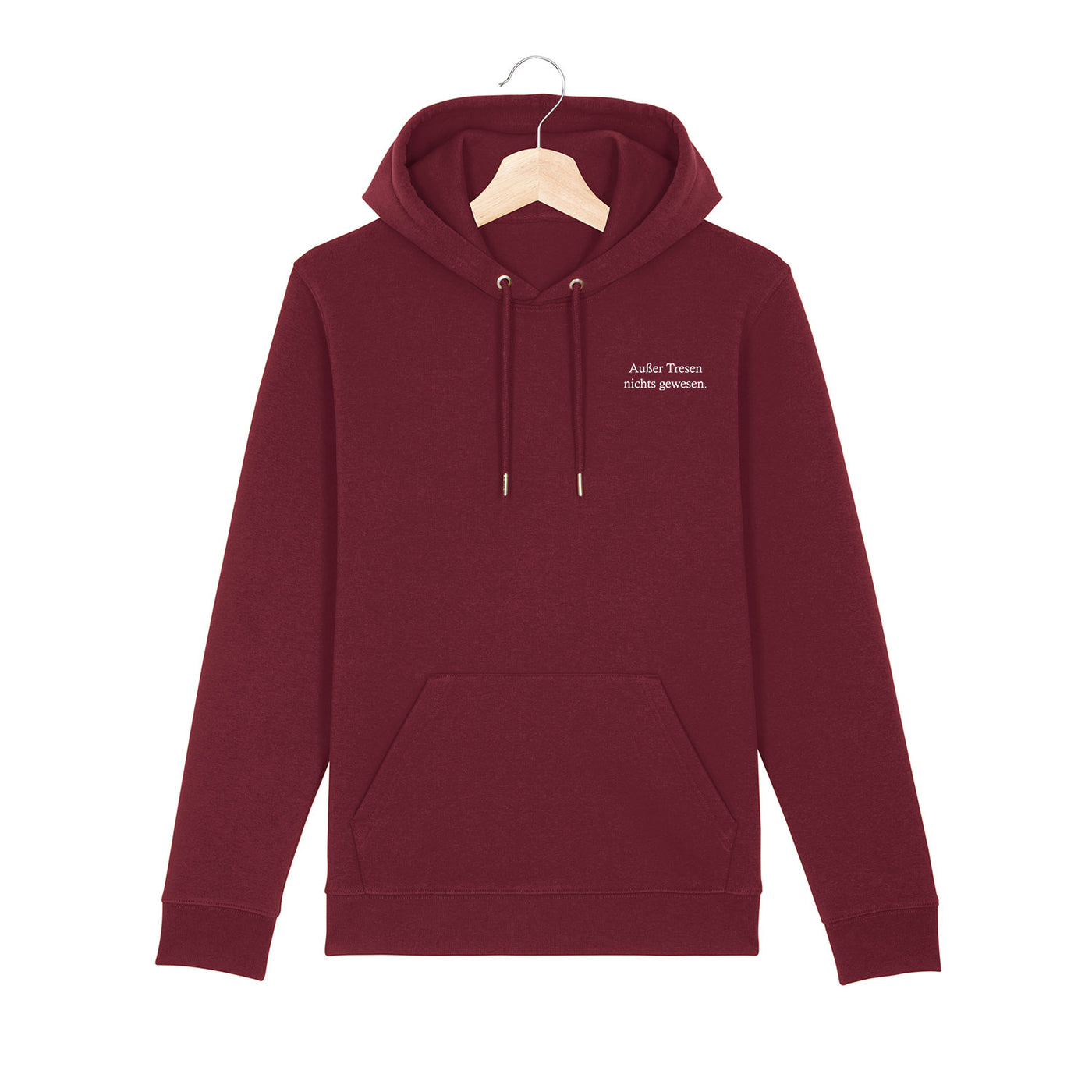 BESTICKTER HOODIE • AUßER TRESEN NICHTS GEWESEN.