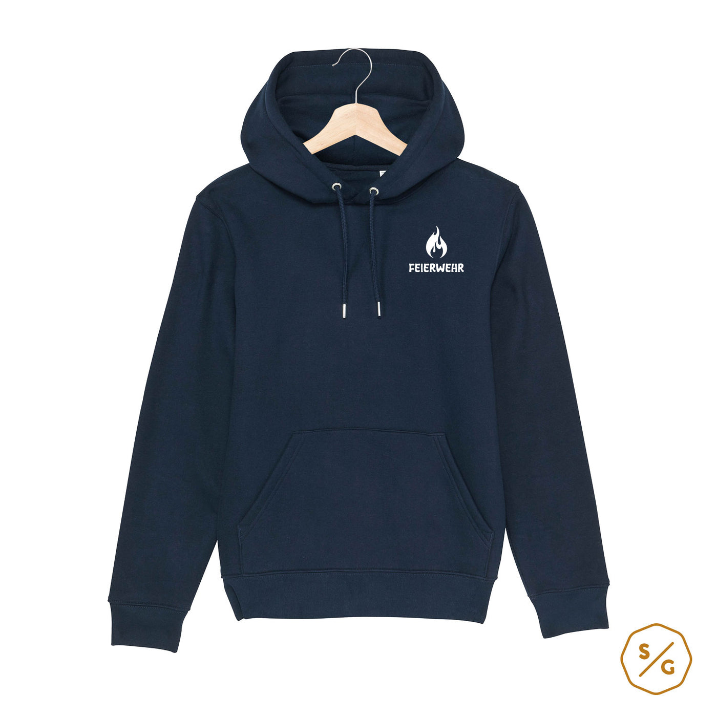 BESTICKTER HOODIE • FEIERWEHR