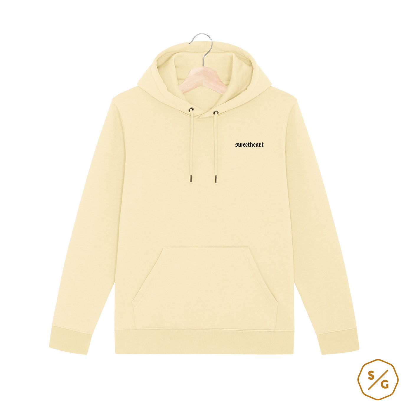 BESTICKTER HOODIE • SWEETHEART