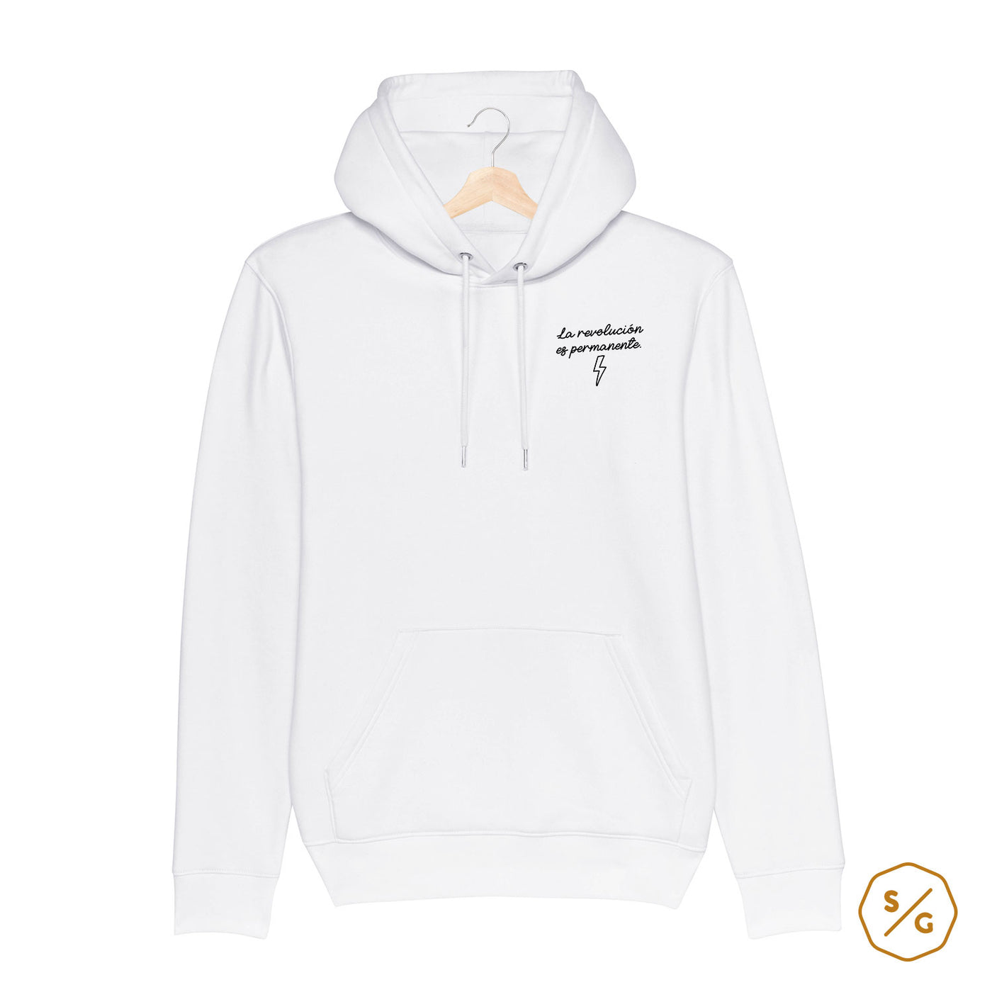 BESTICKTER HOODIE • LA REVOLUCIÓN ES PERMANENTE