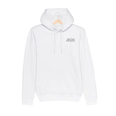 BESTICKTER HOODIE • AUßER TRESEN NICHTS GEWESEN.