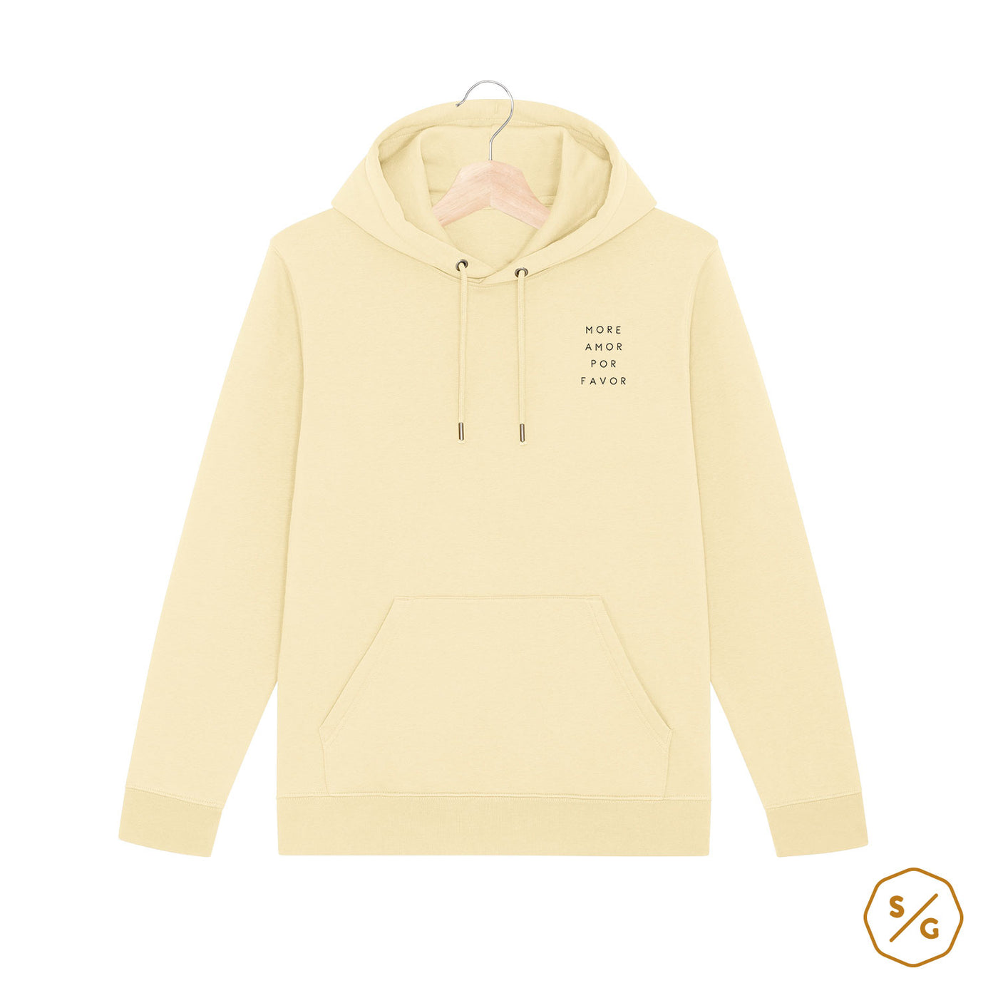 BESTICKTER HOODIE • MORE AMOR POR FAVOR