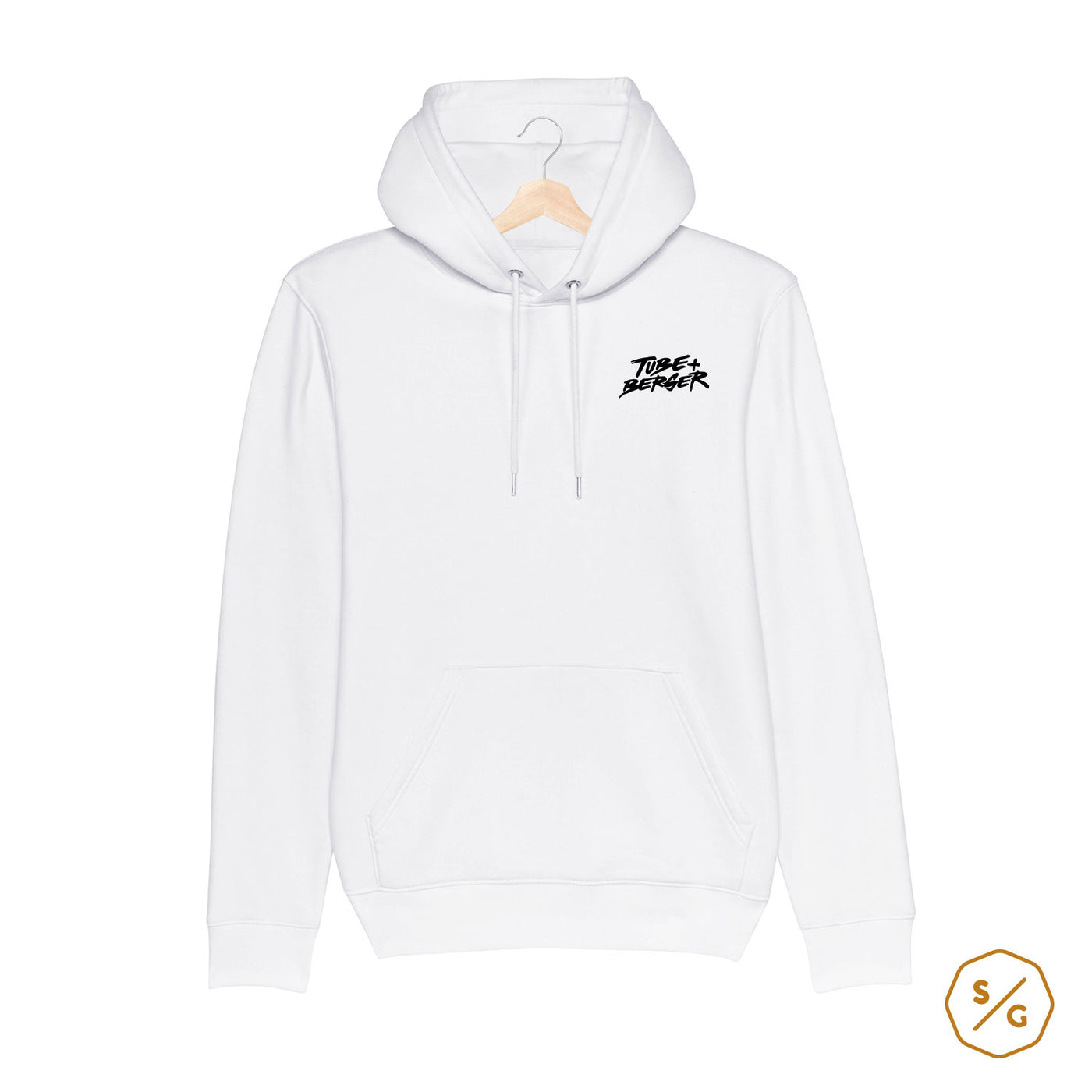 BESTICKTER HOODIE • LOGO TUBE & BERGER