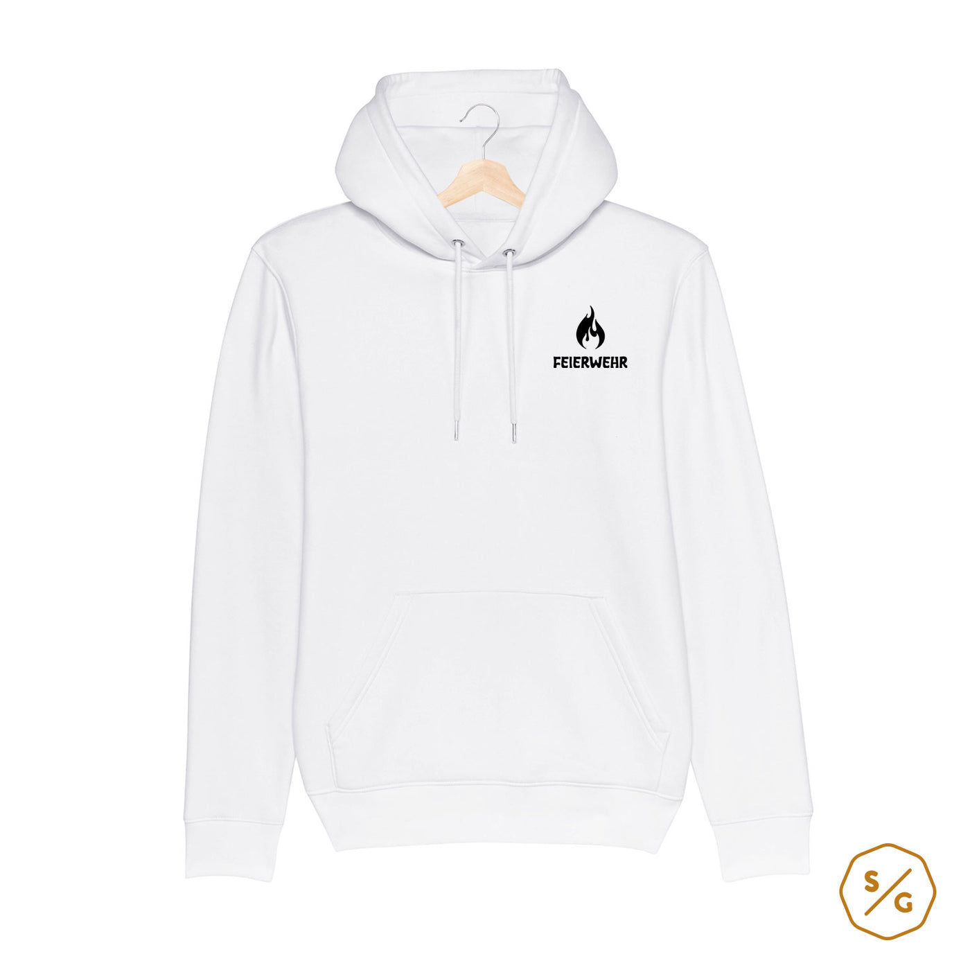 BESTICKTER HOODIE • FEIERWEHR