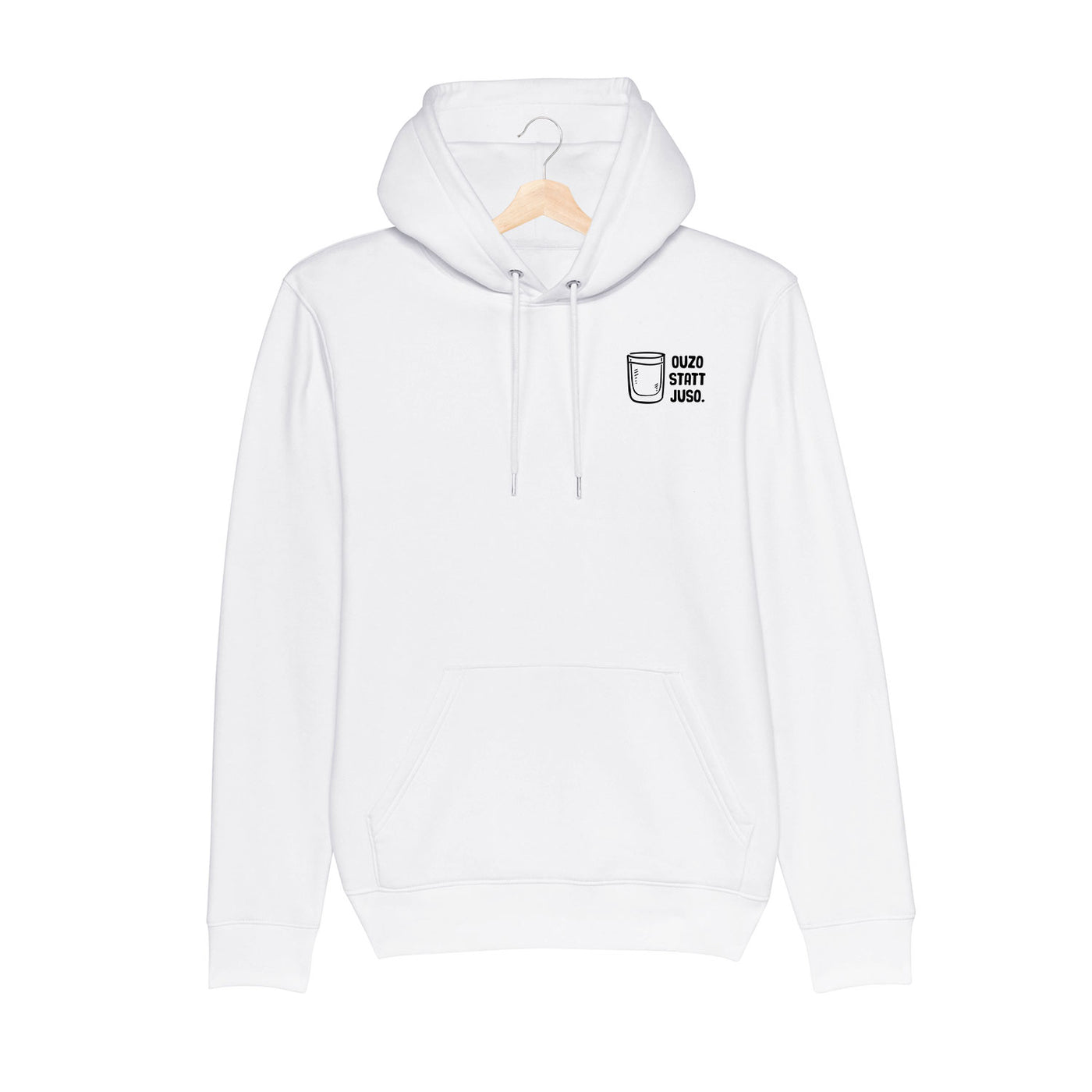 BESTICKTER HOODIE • OUZO STATT JUSO