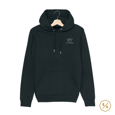 BESTICKTER HOODIE • HERE'S MY CUP OF CARE, OH LOOK IT'S FUCKING EMPTY