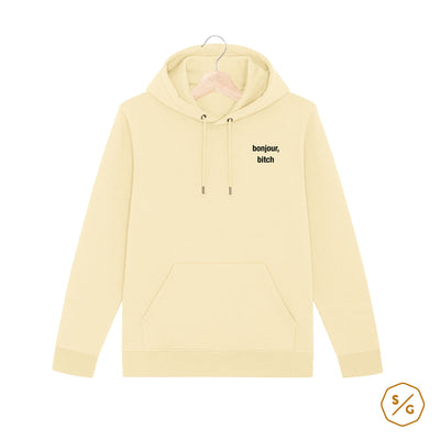 BESTICKTER HOODIE • BONJOUR, BITCH