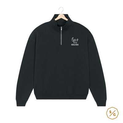 BESTICKTER HALF-ZIP SWEATER • TÄTERÄTÄ