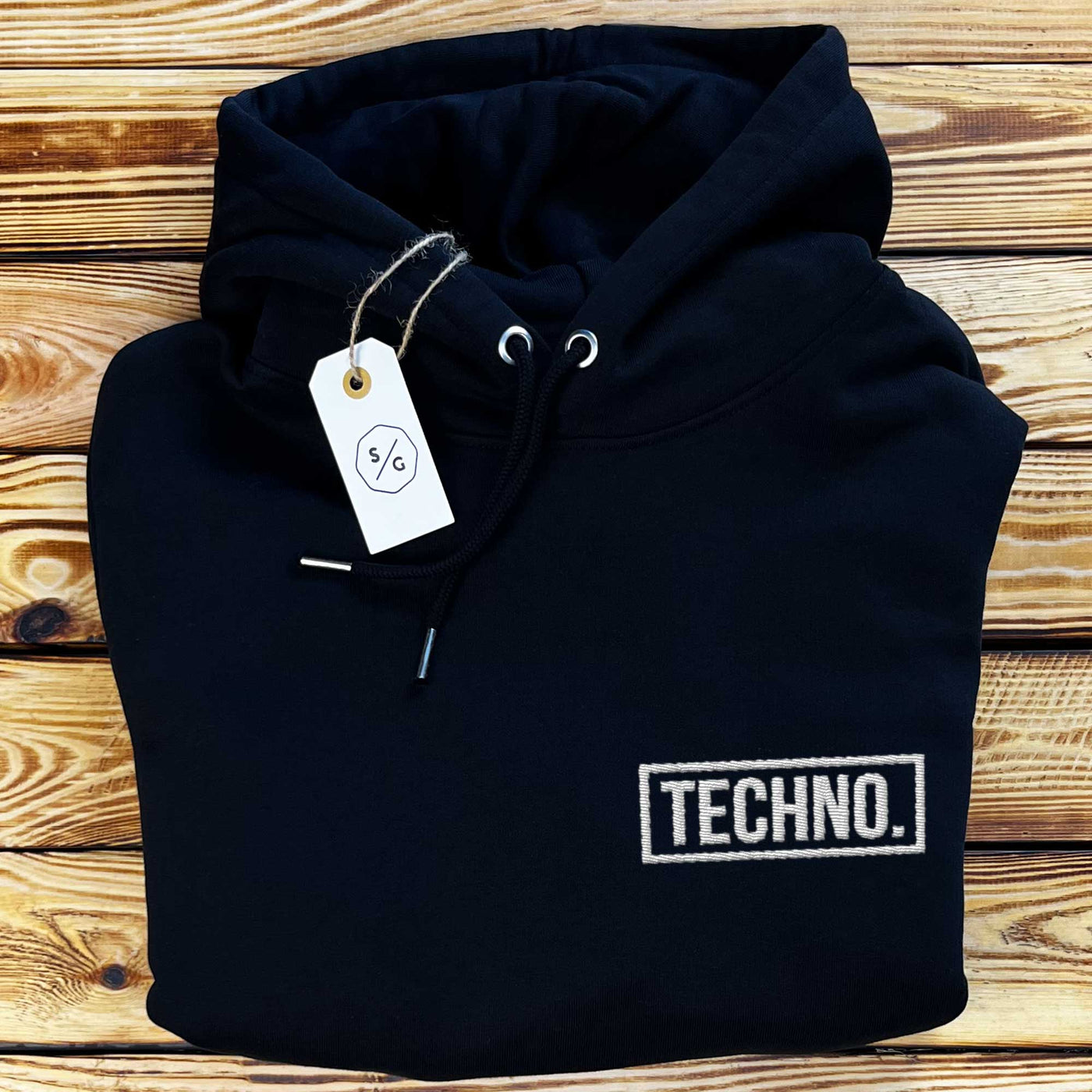 BESTICKTER HOODIE • TECHNO.