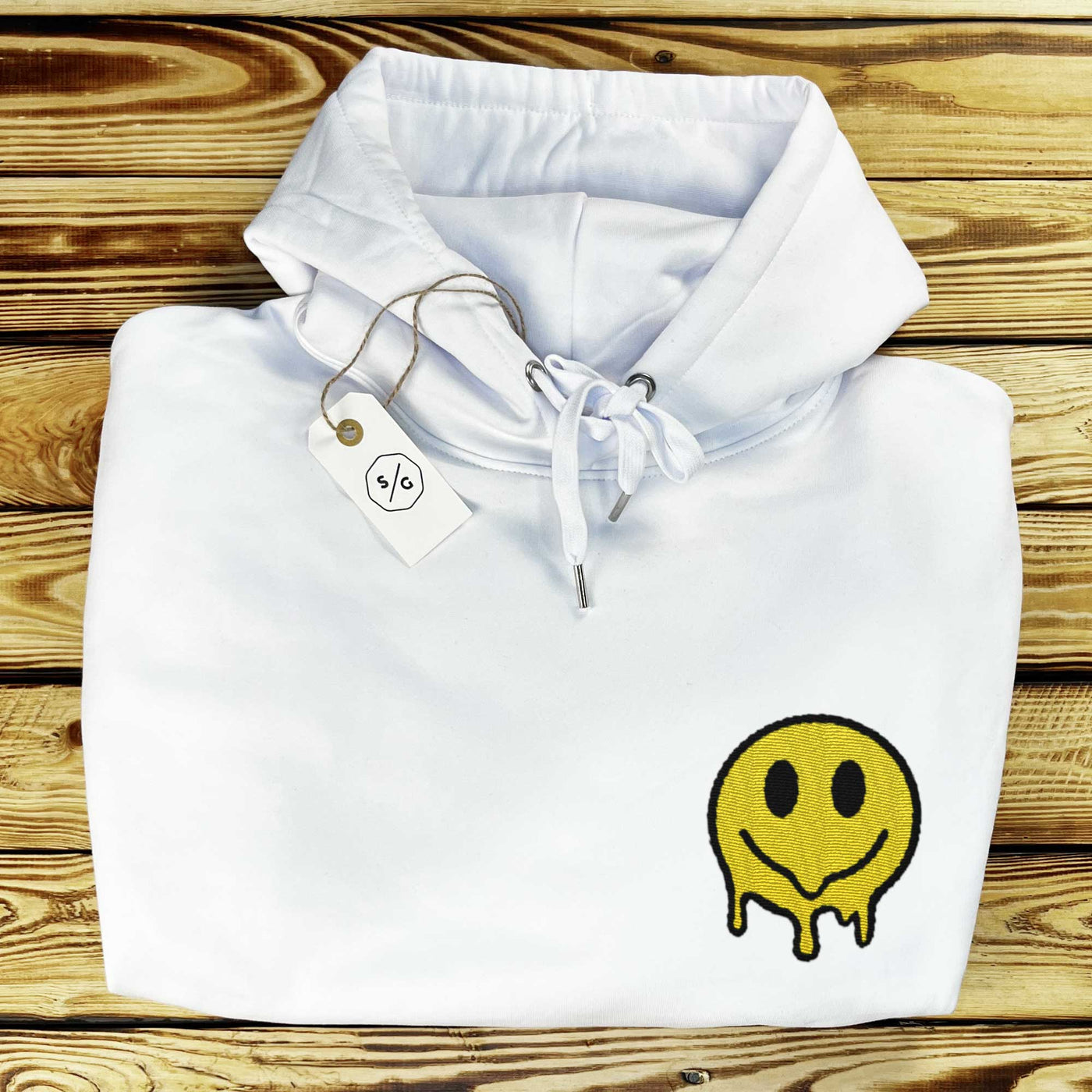 BESTICKTER HOODIE OVERSIZED • ACID SMILEY