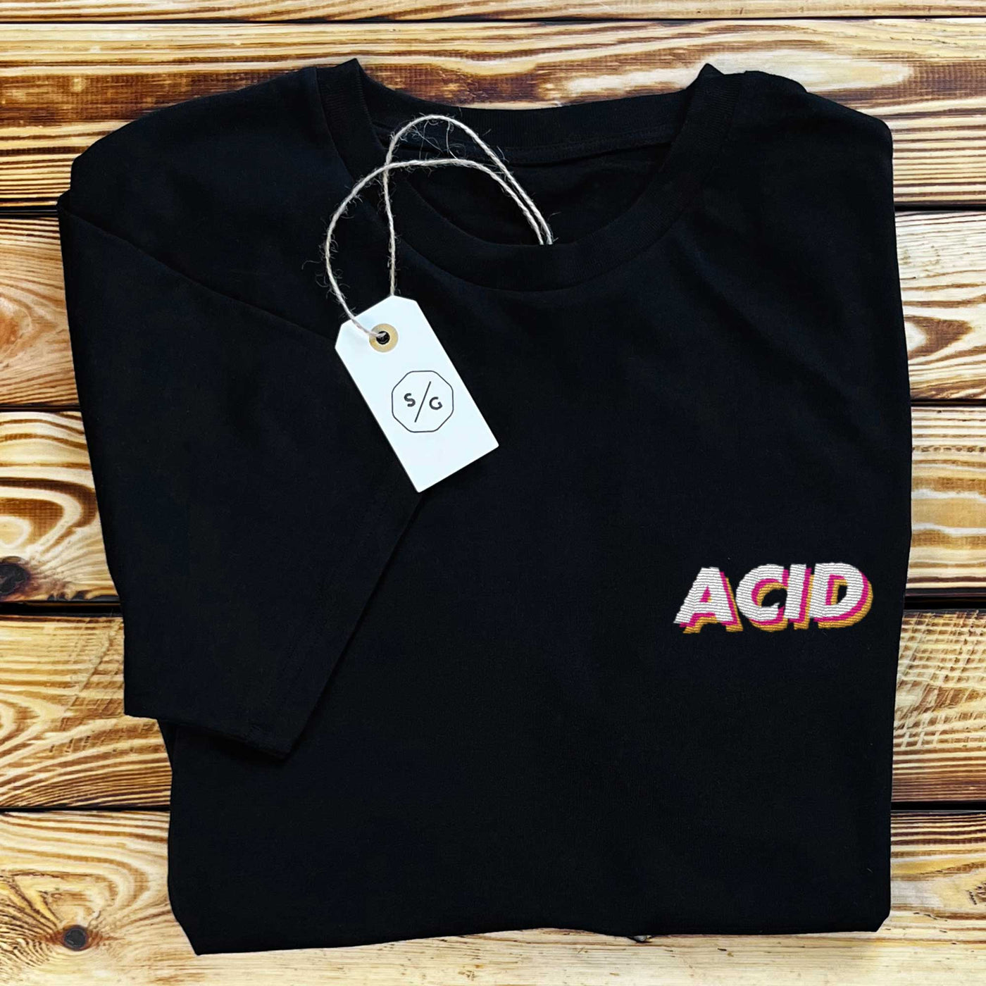 BESTICKTES SHIRT • ACID